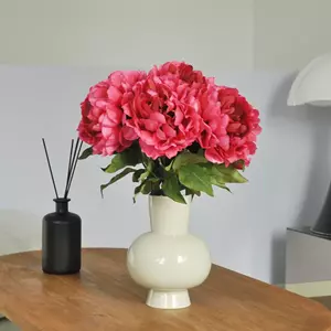 GroenRijk Zijden Boeket - Pioenrozen