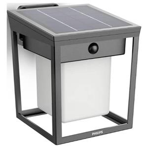 Philips Lighting Blaise 929004631501 Wandlamp op zonne-energie 1.5 W Warmwit Antraciet