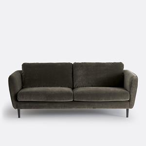 LA REDOUTE INTERIEURS Bank in fluweel 3- of 4-zit, Amy