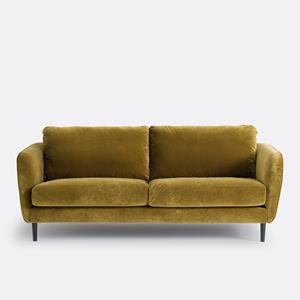 LA REDOUTE INTERIEURS Bank in fluweel 3- of 4-zit, Amy