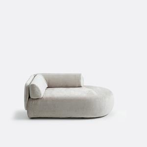 LA REDOUTE INTERIEURS Méridienne, rechts, dik fluweel, Méridiano