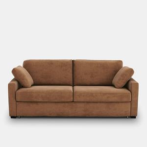 LA REDOUTE INTERIEURS Bank-bed getextureerde stof, latex, Timor