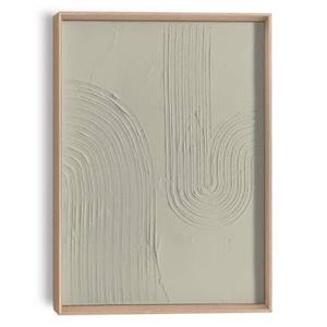 Reinders  Sharp Sage Green - Craft Art Schilderij 40x30cm Hout
