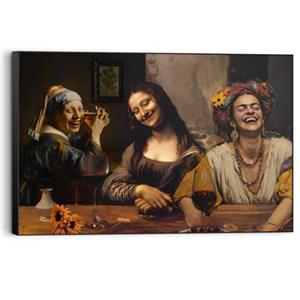 Reinders  Night Out - Schilderij 90x60cm Zwart