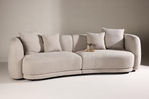 Nohr 3-zits Bank Macrina Bouclé - Beige