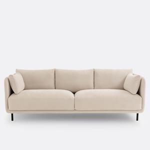 LA REDOUTE INTERIEURS Bank 3, 4-zit, getextureerde stof, Victor