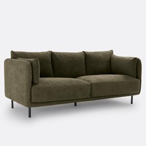 LA REDOUTE INTERIEURS Bank 3, 4-zit, getextureerde stof, Victor