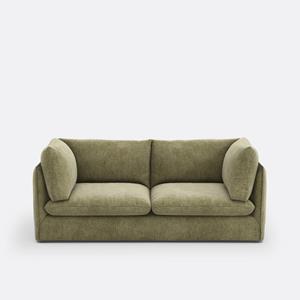 LA REDOUTE INTERIEURS Bank, 3-zit in mêlee polyester Malo