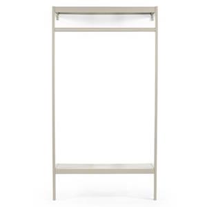 Giga Meubel  Kapstok Beige Metaal - 100x40x185cm - Manoué