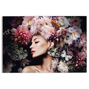 Reinders  Luxury Flowers - Glasschilderij 78x116cm