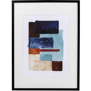 Kare Design Kare Schilderij Box Back Blue 60x80cm