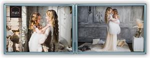 Haes Deco Duo Verzilverde Fotolijst Como voor 2 foto's van 10x15 cm - DVP12115-2
