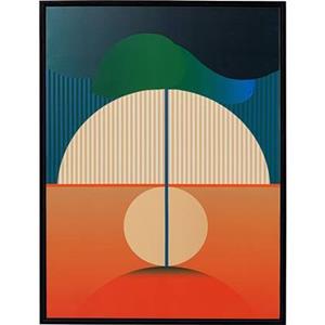 Kare Design Kare Schilderij met Lijst Sunrise 75x100cm