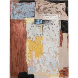 Kare Design Kare Schilderij Art Splash Blue 90x120cm