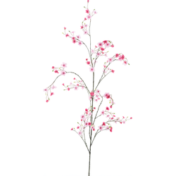 Nova nature Mini daisy branch pink red 172 cm kunstbloem - 
