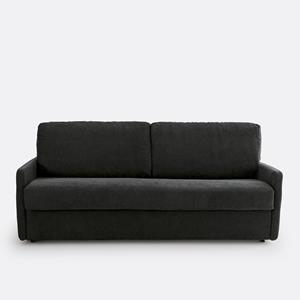 LA REDOUTE INTERIEURS Bank-bed, getextureerde stof, latex Marta