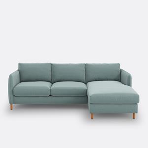 LA REDOUTE INTERIEURS Omvormbare hoekbank, polyester, Loméo