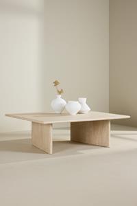 Nohr Salontafel Bayley Travertinlook, 120 x 100cm - Beige