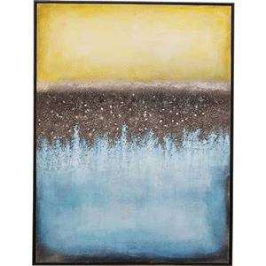 Kare Design Kare Schilderij Vista Blue 90x120cm