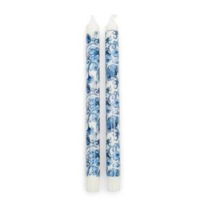 Rivièra Maison Riviera Maison - Amalfi Dinner Candle 2 Pieces - Blauw