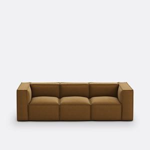 LA REDOUTE INTERIEURS Modulaire zetel, 3-zit, getextureerde stof, Seven