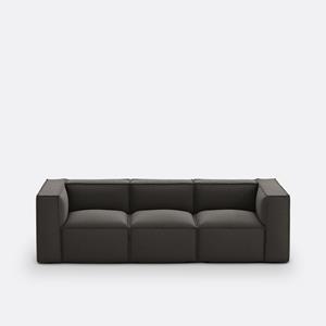 LA REDOUTE INTERIEURS Modulaire zetel, 3-zit, getextureerde stof, Seven