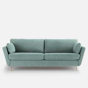 LA REDOUTE INTERIEURS 4- of 5-zits velours slaapbank Topim