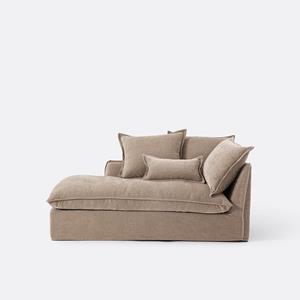 LA REDOUTE INTERIEURS Méridienne links mêlee polyester, Odna