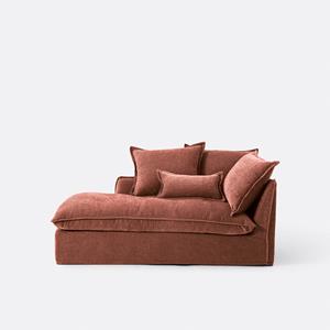 LA REDOUTE INTERIEURS Méridienne links mêlee polyester, Odna