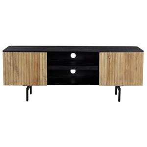 I-Catchers Piano Mangohout TV meubel 160x40x60 cm