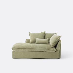 LA REDOUTE INTERIEURS Méridienne links mêlee polyester, Odna