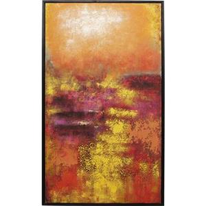 Kare Design Kare Schilderij Jardin Red 125x215cm