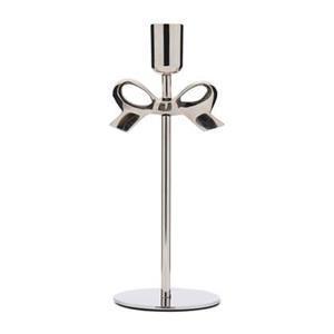 Rivièra Maison Riviera Maison Kaarsenhouder Zilver - Classic Bow - Aluminium