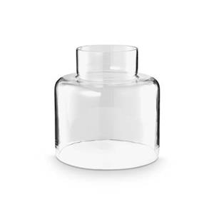 Vtwonen Kaarsenhouder - Glas - 18 x 19 cm - Dots
