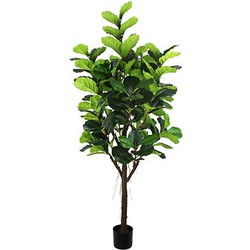 Buitengewoon de boet Ficus Lyrata 210 cm kunstplant - 