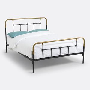LA REDOUTE INTERIEURS Bed in staal metaal, Asper