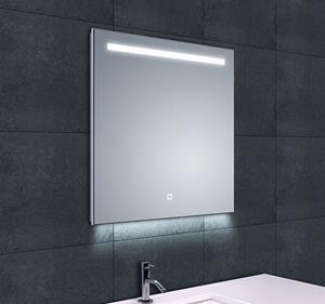 Sanifun One-Led condensvrije spiegel Kenaz 60 x 60.