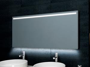 Sanifun One-Led condensvrije spiegel Kenaz 120 x 60.
