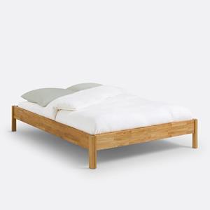 LA REDOUTE INTERIEURS Bed in massief eikenhout met lattenbodem, Zulda