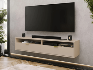 Mobistoxx Tv-meubel KIRITSAS 2 deuren 175 cm kasjmier