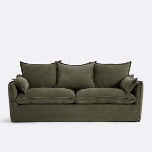LA REDOUTE INTERIEURS Zetel, 2-, 3-, 4-, 5-zit, mêlee polyester, Odna