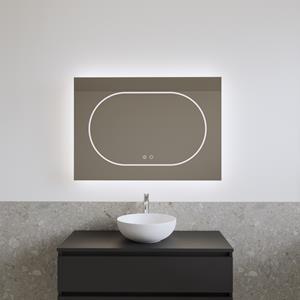 Gliss Design Spiegel  Nova 140x70 cm Incl. Spiegelverwarming Direct en Indirect LED-verlichting