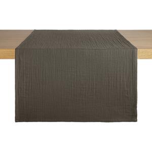 ERWIN M. Tafelloper Silena; 40x130 cm (BxL); antraciet