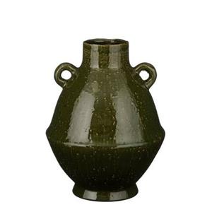 Mica Decorations Elena Vaas - H34 x Ø26 cm - Keramiek - Groen