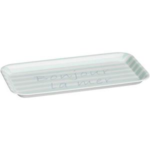 Leen Bakker Dienblad Bonjour - mint - 30x16 cm