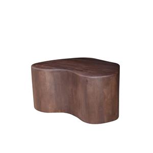 Het Steigerhouthuis LABEL51 Salontafel Savi - Espresso - Mangohout - 80 cm