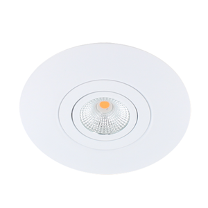 Letsleds LED spot XXL kantelbaar 5Watt rond WIT IP65 dimbaar