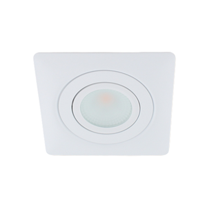 Letsleds LED spot XL kantelbaar 5Watt vierkant WIT IP65 dimbaar