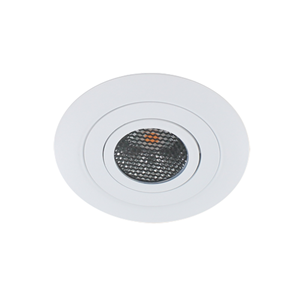 Letsleds LED spot XL kantelbaar 5Watt rond WIT IP65 dimbaar