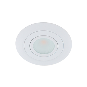 Letsleds LED spot XL kantelbaar 5Watt rond WIT IP65 dimbaar